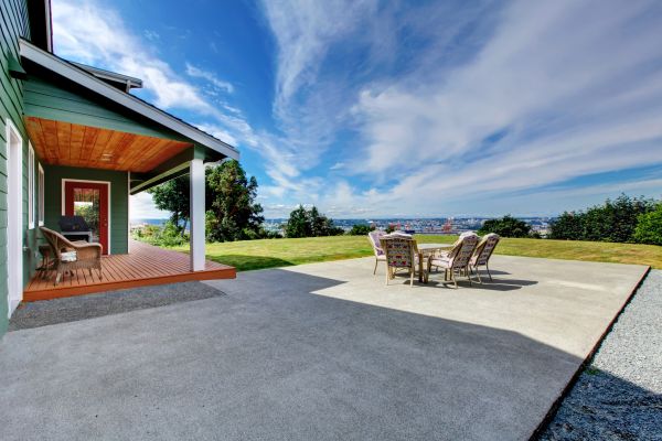 Concrete Patio Installation in Nampa