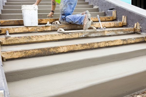 Concrete Steps Pouring in Nampa