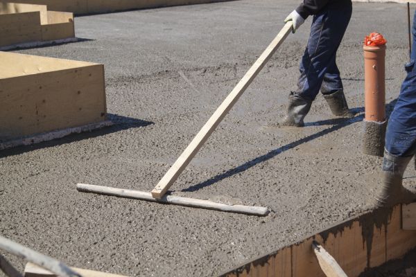 Concrete Platform Installation in Nampa