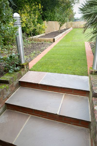 Backyard Steps Installation in Nampa