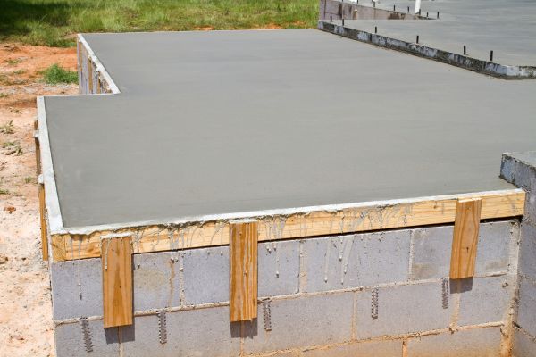 Concrete Slab Installation in Nampa