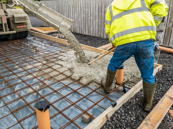 Basement Slab Pouring in Nampa