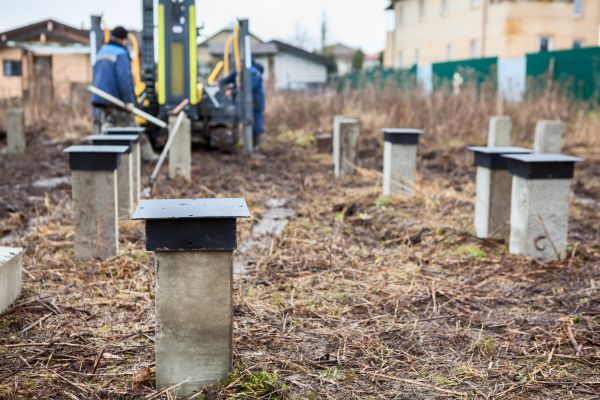 Concrete Piling Installation in Nampa