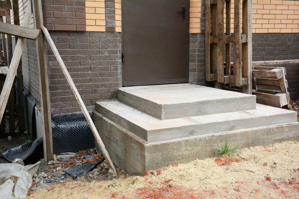 Cement Steps Construction in Nampa