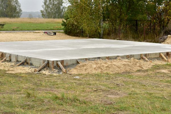 Garage Foundation Building in Nampa