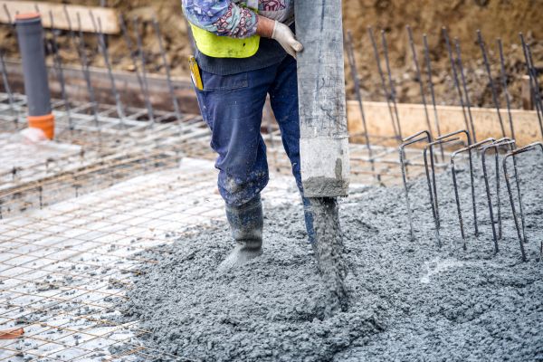 Cabin Foundation Pouring in Nampa