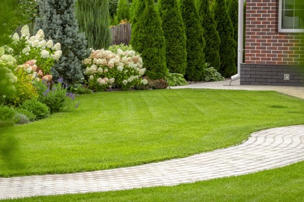 Landscape Walkway Installation in Nampa